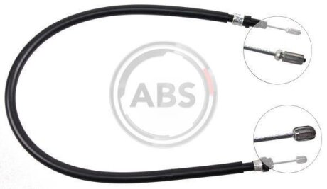 Трос ручного гальма RENAULT SAFRANE (ABS) A.B.S. k12447