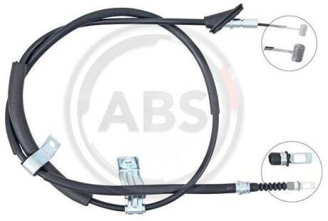 Трос ручного гальма HONDA Accord (04-08) (ABS) A.B.S. k14131