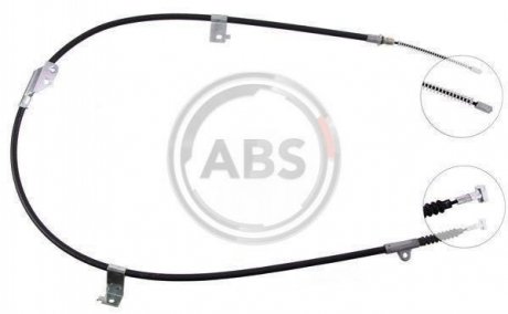 Трос ручного гальма Primera 96-02 A.B.S. k15217