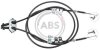 Купить Трос ручного гальма A.B.S. k18962 (фото1) подбор по VIN коду, цена 3110 грн.