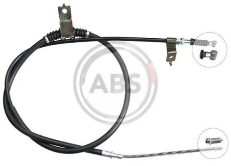 Трос ручного гальма HYUNDAI i800/Satellite/H1/Starex/H200/H100 (97-20) (ABS) A.B.S. k19267