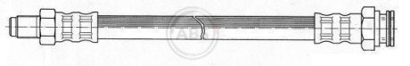 Шланг гальмівний FIAT, LANCIA передн. (ABS) A.B.S. sl 3337