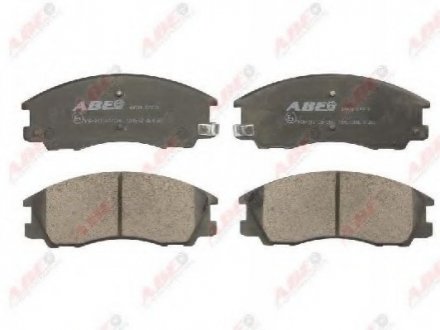 Купить Тормозные колодки дисковые Hyundai Terracan ABE c10512ABE (фото1) подбор по VIN коду, цена 951 грн.