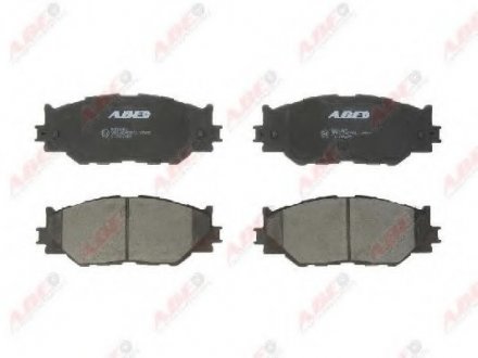 Купить Тормозные колодки, дисковые Lexus IS ABE c12126ABE (фото1) подбор по VIN коду, цена 993 грн.