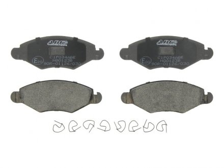 Купити Гальмівні колодки, дискові Peugeot 206 ABE c1P034ABE (фото1) підбір по VIN коду, ціна 693 грн.