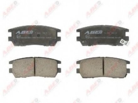 Купити Гальмівні колодки, дискові Mitsubishi Pajero ABE c25005ABE (фото1) підбір по VIN коду, ціна 619 грн.