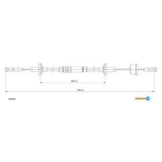 Трос зчеплення ADRIAUTO 03.0110