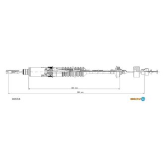 Трос зчеплення ADRIAUTO 11.0141.1