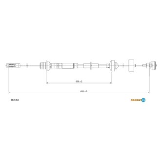 Трос сцепления ADRIAUTO 11.0145.1