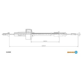 Трос зчеплення ADRIAUTO 13.0100