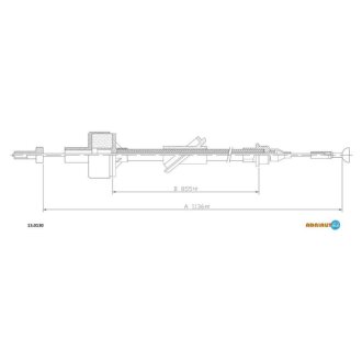 Трос зчеплення ADRIAUTO 13.0130