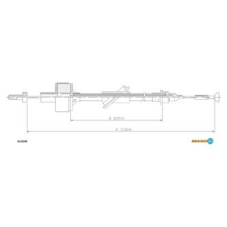 Трос сцепления ADRIAUTO 13.0130