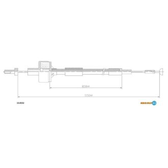 Трос сцепления ADRIAUTO 13.0152