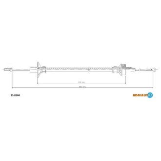 Трос зчеплення ADRIAUTO 13.0166