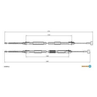 Трос ручного гальма ADRIAUTO 13.0215.1