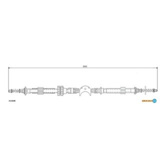 Трос ручного гальма ADRIAUTO 13.0248