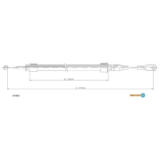 Тросик ADRIAUTO 27.0211