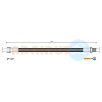 DB Шланг гальмівний задній. W202/210/140 ADRIAUTO 27.1227