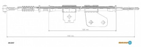 Тросик ADRIAUTO 28.0247