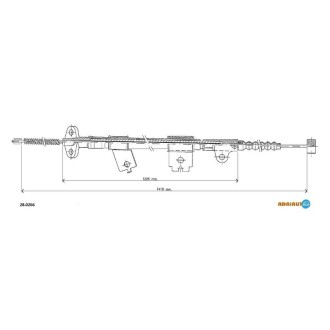 Тросик ADRIAUTO 28.0266