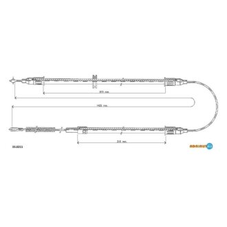 Тросик ADRIAUTO 33.0211