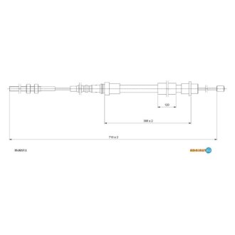 Тросик ADRIAUTO 35.0217.1