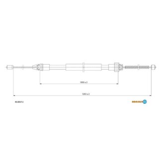 Тросик Renault Clio ADRIAUTO 4102171