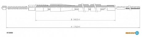 Тросик ADRIAUTO 47.0202