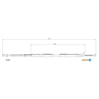 Трос ручного гальма ADRIAUTO 52.0246