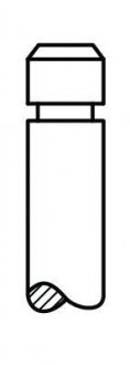 Клапан впускний RVI DCI 11 B43/C/E/G OE № 5010359501 42.0X8.0X185.5 42.0x8.0x185.5 AE v94620