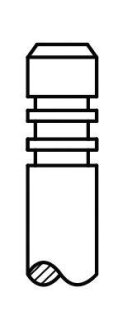Клапан впускний IN FIAT/OPEL 194A1/939A5/939A6/Z22SE/Z22YH 35.1X6X102.2 AE v94962