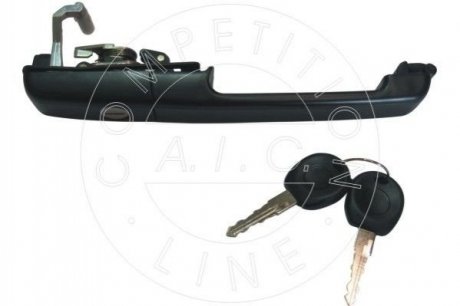 Купить Ручка двери передняя, правая, со вставкой замка и ключом Volkswagen Passat AIC 50555 (фото1) подбор по VIN коду, цена 538 грн.