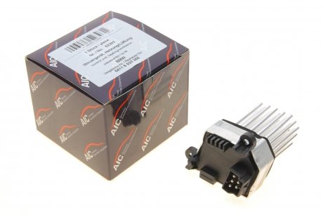 Резистор вентилятора пічки BMW 3 (E46)/5 (E39) 00- M47/M52/M54/M57/N42/N46 BMW E36, E39, X5 AIC 52393