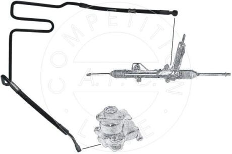 Шланг гідропідсилювача VW Golf IV/Skoda Octavia/Audi A3 1.8-2.0/1.9TDI 96-06 AIC 54994