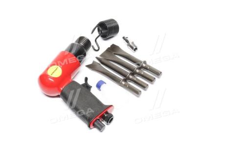 Пневматичний молоток з набором зубил 4 шт. у комплекті (4500уд/хв) (Air Hammer) AIRKRAFT rp7621