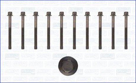 Комплект болтов ГБЦ Nissan X-Trail (I,II,III)/ Renault Koleos I 2.5i AJUSA 81043000