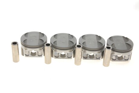 Поршень Dacia Duster/Logan/Sandero/Renault Clio/Kangoo 1.6 16V 98- (80.00mm/+0.50mm) (Комплект 4 шт) AMP px-ren-4a-3841-050-c