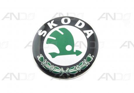 Купить Эмблема Skoda Skoda Octavia, Felicia, Roomster, Fabia, Rapid AND 30853009 (фото1) подбор по VIN коду, цена 532 грн.