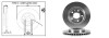 Купить Гальмівний диск передній Ø 296mm Opel Insignia 1.6/1.8/2.0 08- SAAB 9-5, Opel Insignia, Chevrolet Malibu APLUS 61323AP (фото1) подбор по VIN коду, цена 2074 грн.
