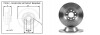 Купить Диск тормозной передний (кратно 2) VW TOURAN (5T1) (15-), SKODA KODIAQ (NS7,NV7,NS6) (16-) APPLUS APLUS 61470AP (фото1) подбор по VIN коду, цена 1290 грн.