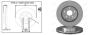 Купить Диск тормозной передний (кратно 2) Suzuki Grand Vitara II (JT, TE, TD) (04/05-02 APLUS 61512AP (фото1) подбор по VIN коду, цена 1652 грн.