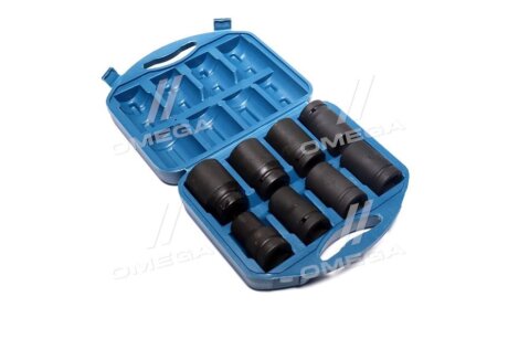 Набір головок для гайковерта 24, 27, 30, 32, 33, 36, 38, 41 мм <> ARMER arm-g008