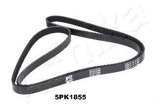 РЕМЕНЬ ПОЛИКЛИНОВЫЙ KIA Carens, Hyundai Matrix, KIA Rio, Hyundai Accent, Getz, KIA Cerato ASHIKA 112-5PK1855