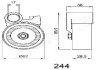 Купити Ролик паску приводного Toyota LC 4.2TD 95- Toyota Land Cruiser ASHIKA 45-02-244 (фото1) підбір по VIN коду, ціна 907 грн.