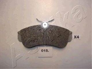 Колодки гальмівні передні дискові NISSAN ALMERA ASHIKA 50-00-015