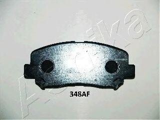 Гальмівні колодки дискові перед. Mazda Cx-5 2.0/2.2D/2.5 11.11- ASHIKA 50-03-348