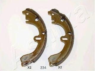 Колодки гальмівні задні барабанні TOYOTA Toyota Rav-4 ASHIKA 55-02-234