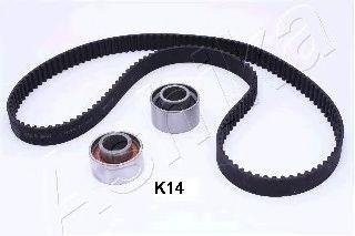 Купити Роликовий модуль натягувача ременя (ролик, ремінь) KIA Carens ASHIKA kctk14 (фото1) підбір по VIN коду, ціна 1399 грн.