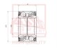 Купить ПОДШИПНИК СТУПИЧНЫЙ ПЕРЕДНИЙ (40X74X40X40) (MAZDA 323 BJ 1998-2002 MAZDA PREMACY ASVA dac 40740040 (фото1) подбор по VIN коду, цена 847 грн.