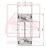 Купить ПОДШИПНИК СТУПИЧНЫЙ ПЕРЕДНИЙ (40X80X36X34) (MITSUBISHI CARISMA DA 1995-2003 MI ASVA dac 40800036/34 (фото1) подбор по VIN коду, цена 1090 грн.